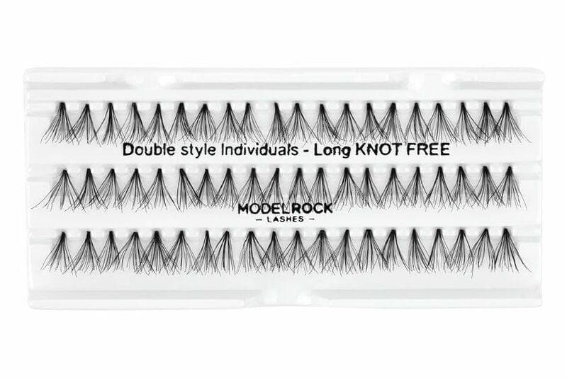 MODEL ROCK LASHES- INDIVIDUALS LONG KNOT FREE