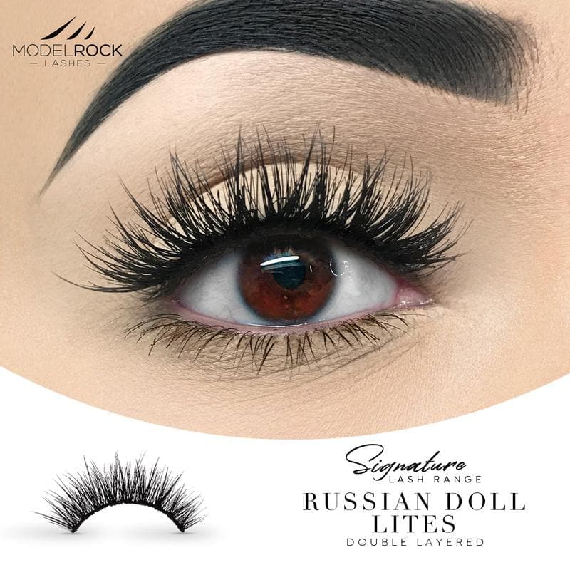 MODEL ROCK LASHES- RUSSIAN DOLL &#39;LITES&#39;