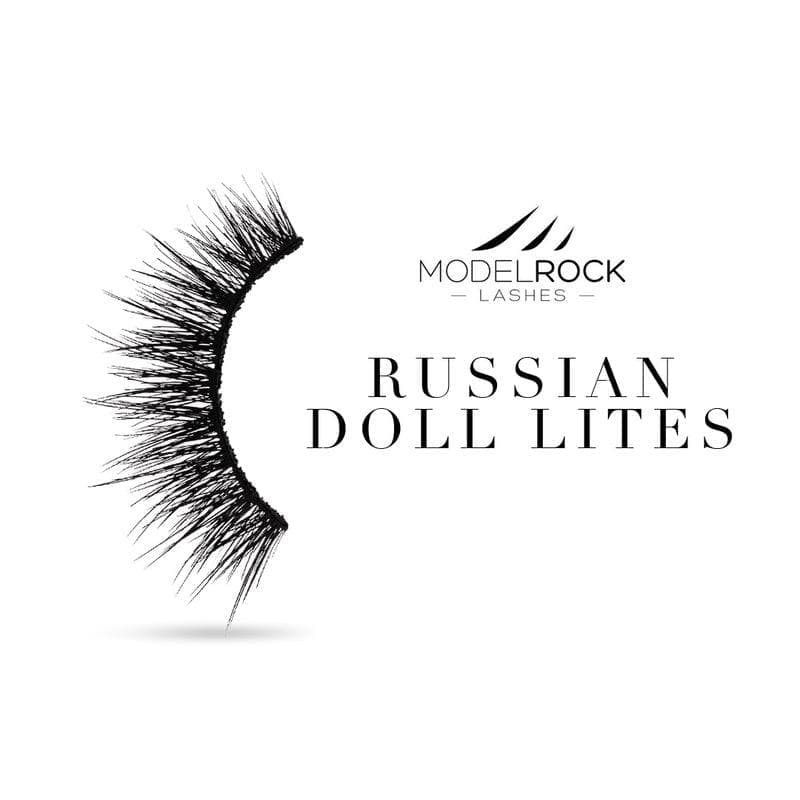 MODEL ROCK LASHES- RUSSIAN DOLL &#39;LITES&#39;