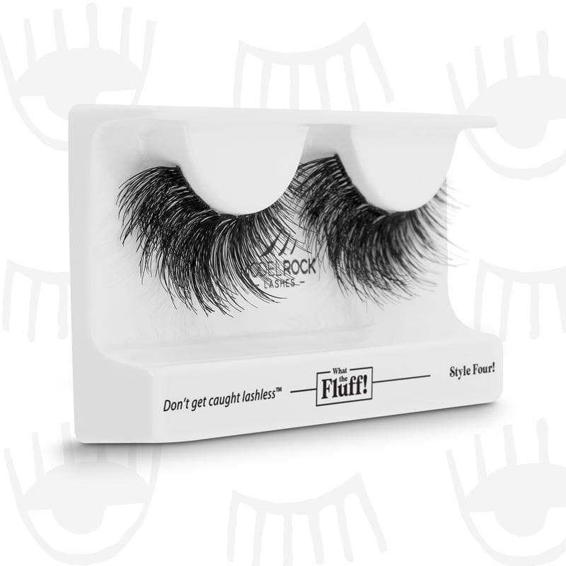 MODEL ROCK LASHES- WHAT THE FLUFF ! &#39;STYLE FOUR&#39;