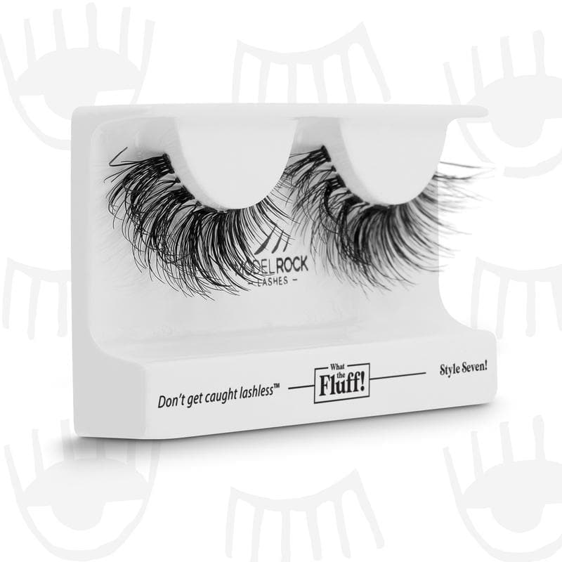 MODEL ROCK LASHES- WHAT THE FLUFF ! &#39;STYLE SEVEN&#39;