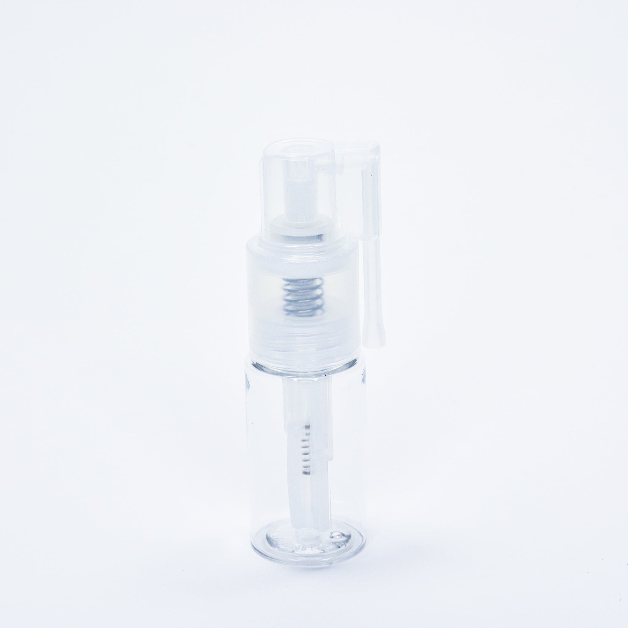 POWDER SPRAY BOTTLE WITH LOCKING NOZZLE, CLEAR 30ml