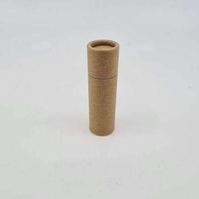 RECYCLABLE CARDBOARD BALM TUBE- EMPTY