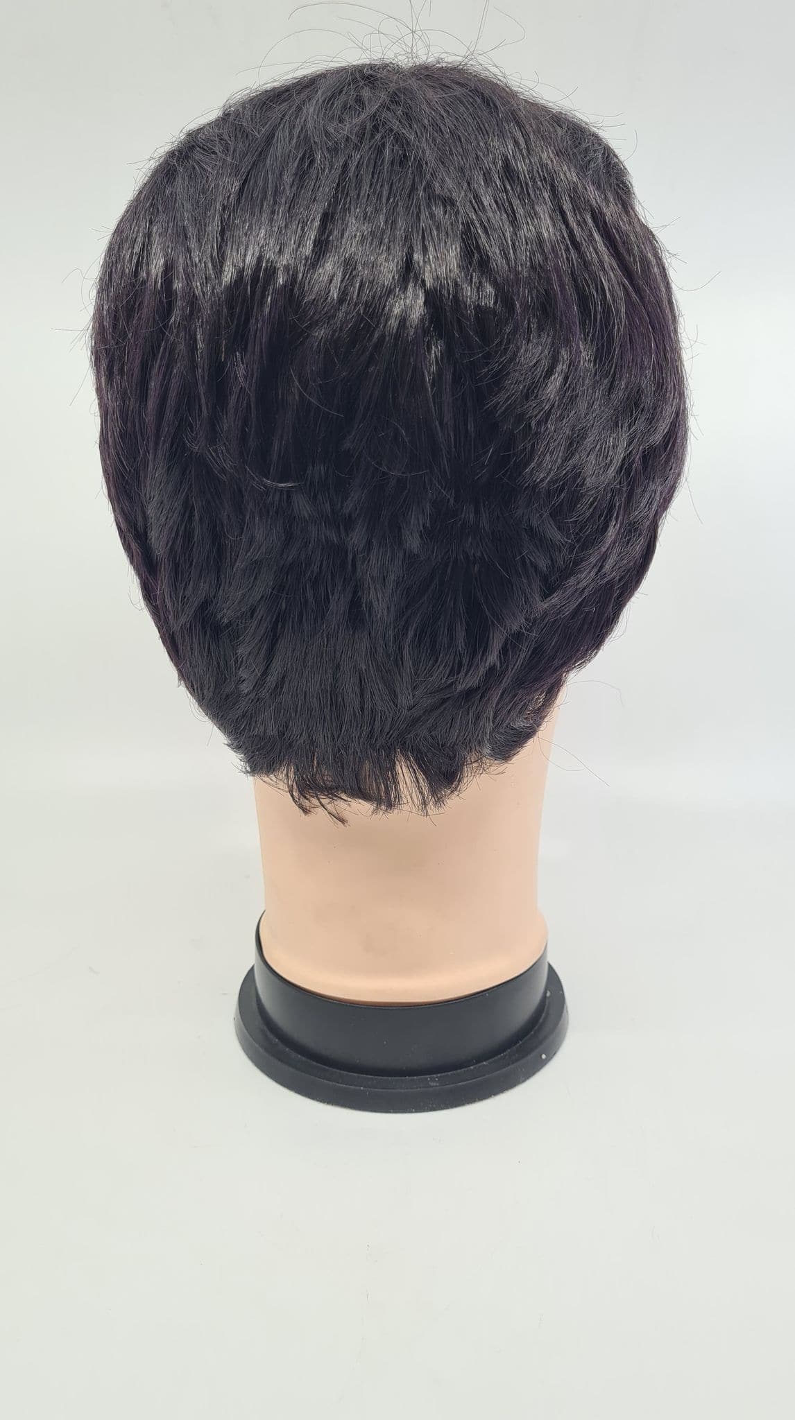 WIG- 15CM MENS SHORT DARK AUBURN