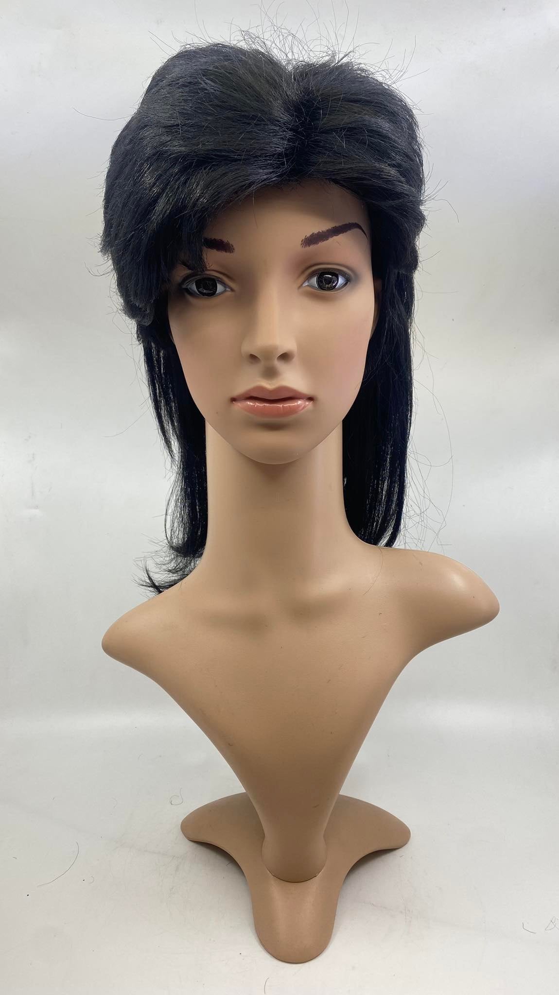 Wig- Black Mullet