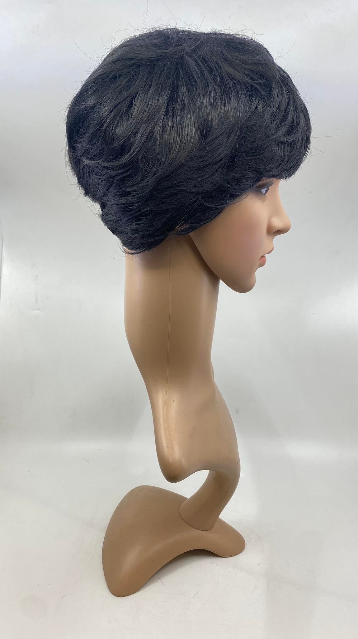 WIG- SHORT BLACK