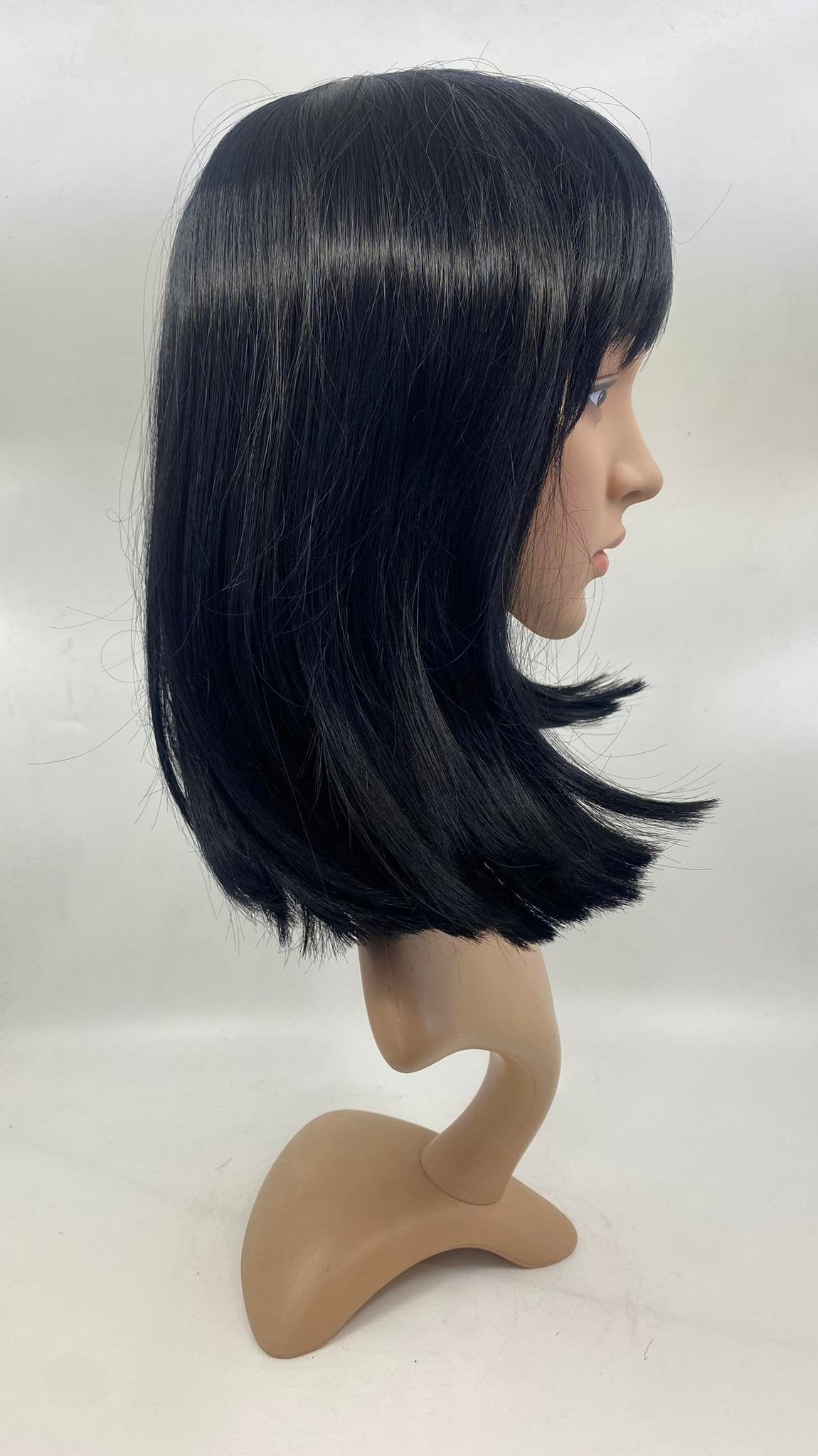 WIG- SHORT BLACK BOB