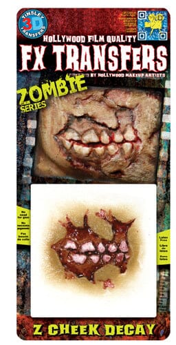 Zombie Cheek Decay 3D FX Transfers